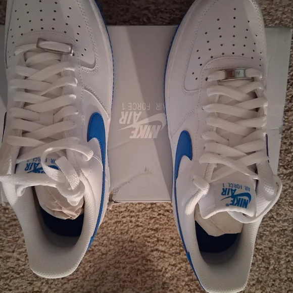 Nike Air Force 1 '07 – White / Photo Blue (FJ4146-103) - Picture 10 of 11